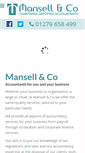 Mobile Screenshot of mansellandco.co.uk